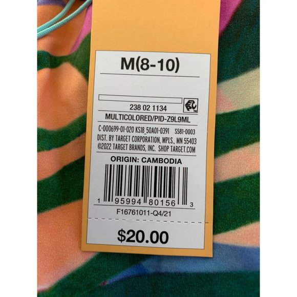 Kona Sol Bikini Swim Bottom Suit Medium Coverage Hipster Tropical Floral S - XL - Picture 7 of 12